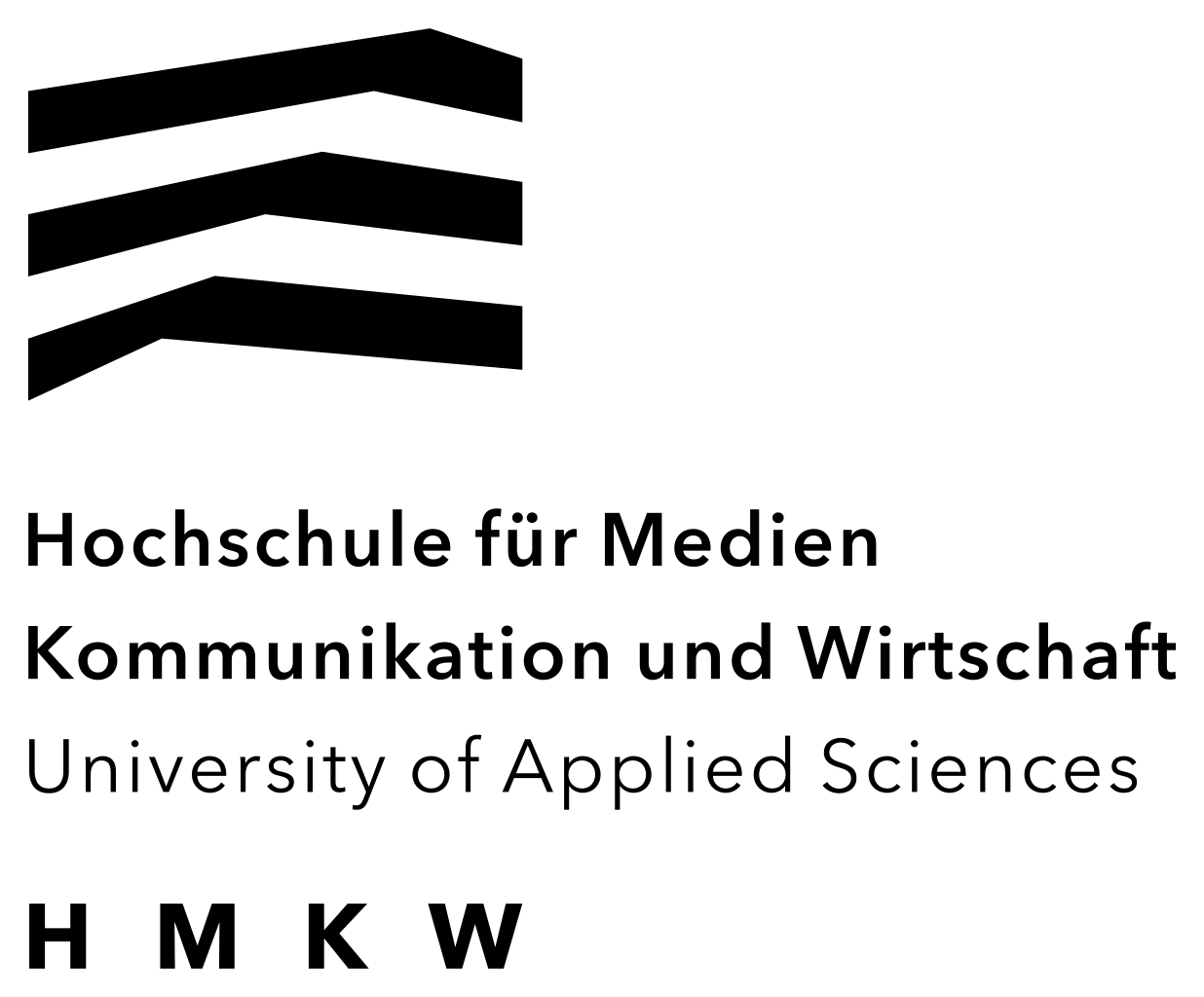 Logo der Hochschule HMKW Hochschule für Medien, Kommunikation und Wirtschaft